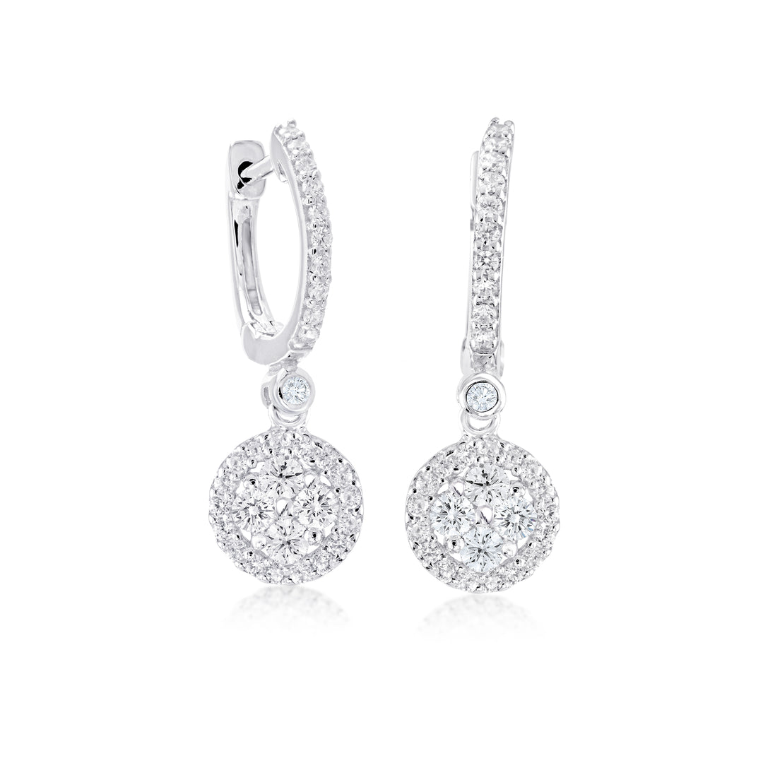 Miss Mimi Dangling Disc Earrings | Sterling Silver | ORLY Jewellers