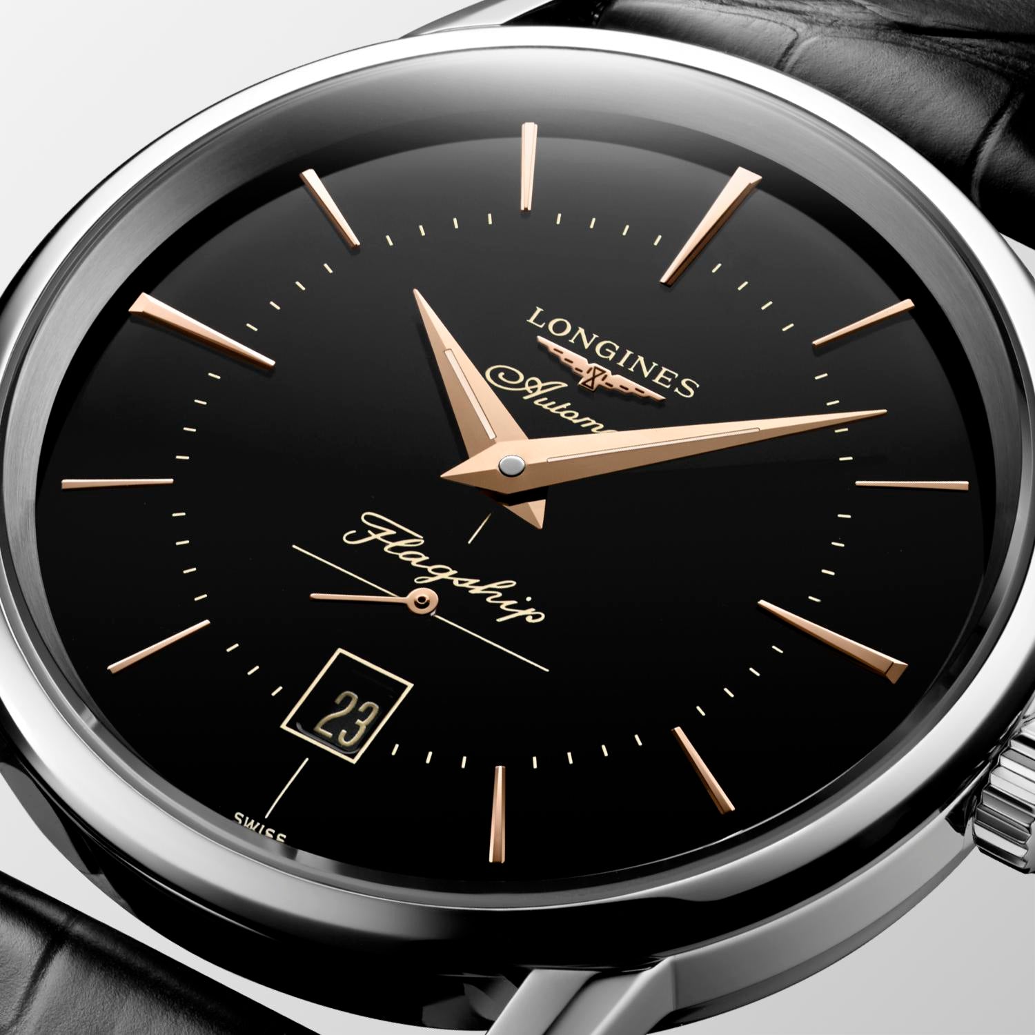 Longines Flagship Heritage 38.50mm | L4.795.4.58.0 | ORLY Jewellers