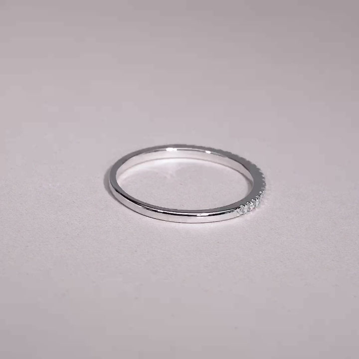 SEMI-ETERNITY DIAMOND RING